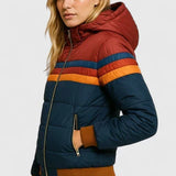 Women's padded coat, view 4