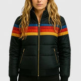 Women's padded coat, view 5