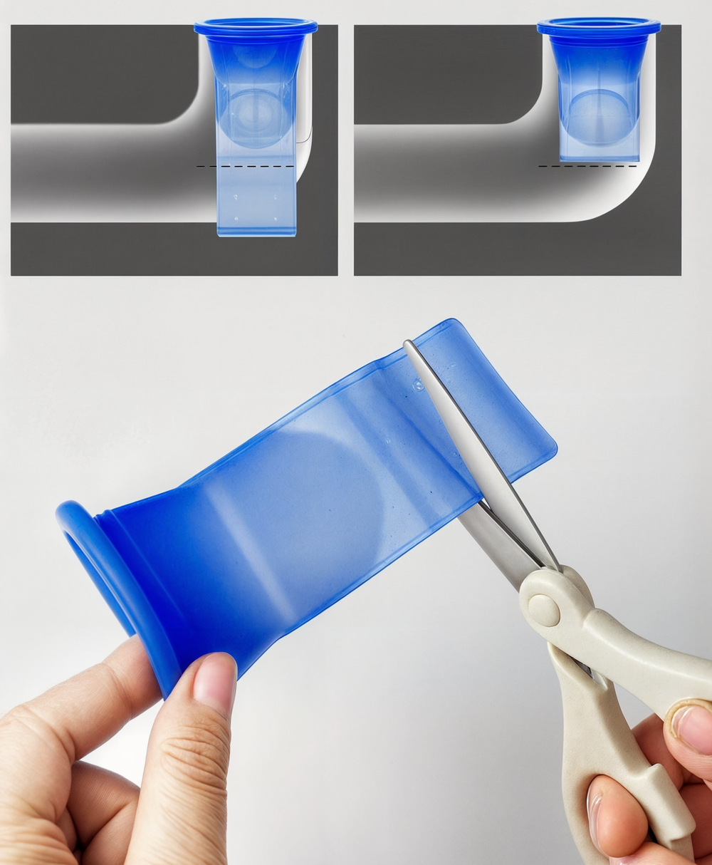 Sewer Anti-Odor Drain Seal - Effective Odor Control for Home & Commercial Use