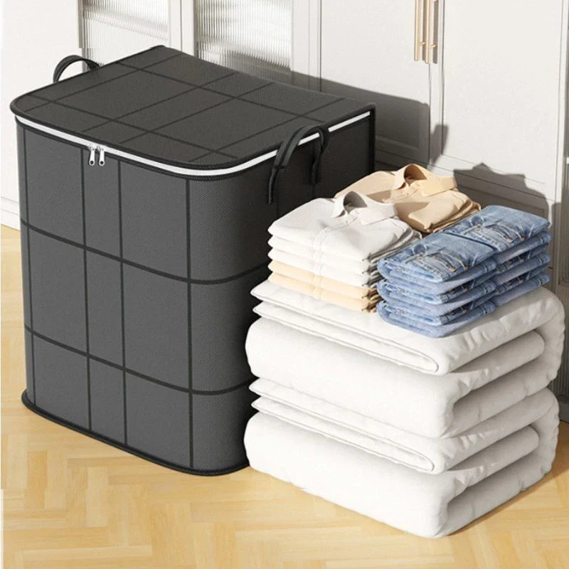 Optimized Product Title: "Platzsparende Aufbewahrungstasche für Decken – Staubschutz für Größen S bis XL – Ideal für Ordnung und Schutz" 

This title includes relevant keywords while clearly describing the product's features and benefits, making it more a