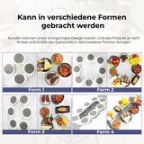 Optimized Product Title: "Drehteller-Set für Esstisch – 8 rutschfeste Servierplatten für müheloses Servieren und stilvolle Präsentation" 

This title includes relevant keywords while enhancing clarity and appeal for potential buyers.