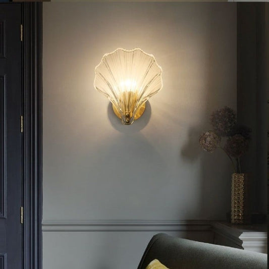 Marina Shell Wall Light – Glass Design, Modern Style & Art Deco Elegance