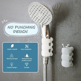 Enhanced Product Title: **Premium Adjustable Shower Head Holder with Strong Suction Cup - Easy Installation & Versatile Angle Adjustment**