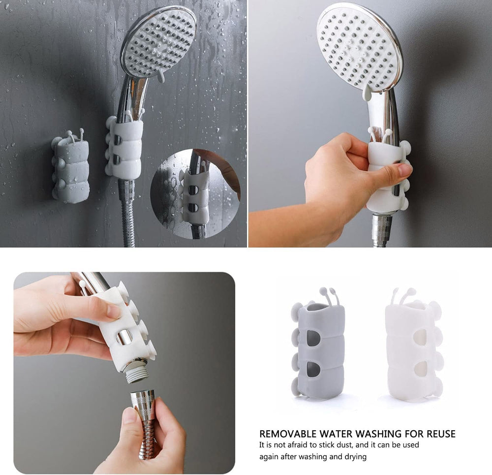 Enhanced Product Title: **Premium Adjustable Shower Head Holder with Strong Suction Cup - Easy Installation & Versatile Angle Adjustment**