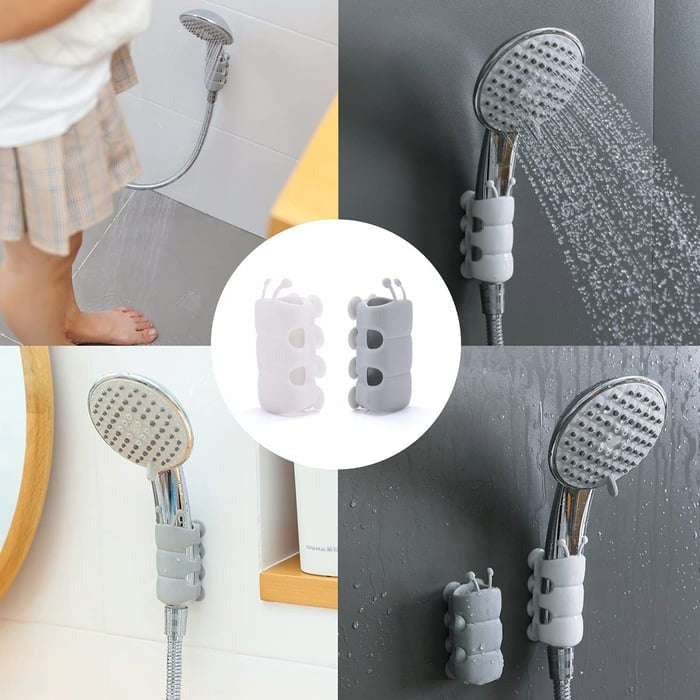Enhanced Product Title: **Premium Adjustable Shower Head Holder with Strong Suction Cup - Easy Installation & Versatile Angle Adjustment**