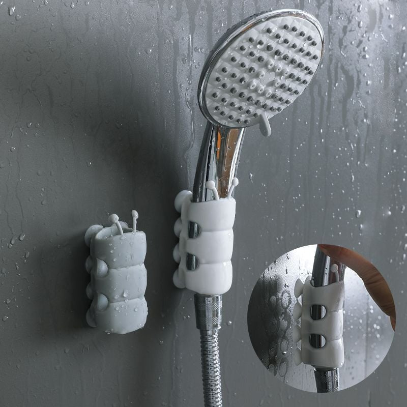 Enhanced Product Title: **Premium Adjustable Shower Head Holder with Strong Suction Cup - Easy Installation & Versatile Angle Adjustment**