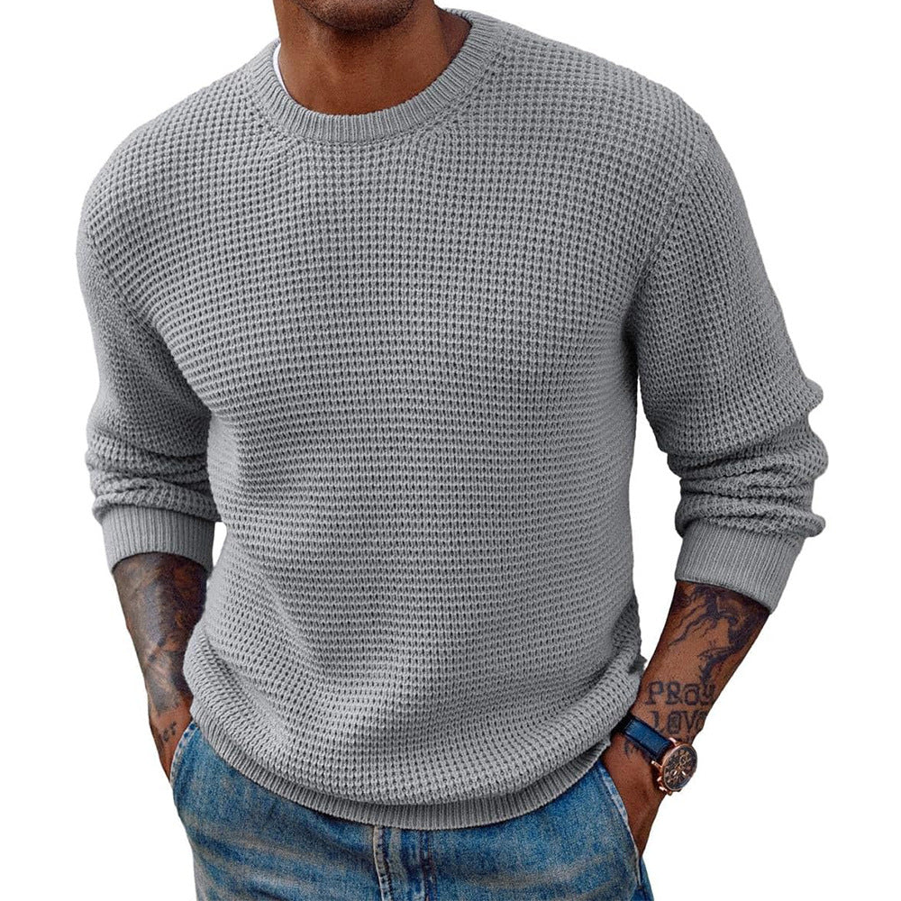 Men's ribbed sweater, view 1
