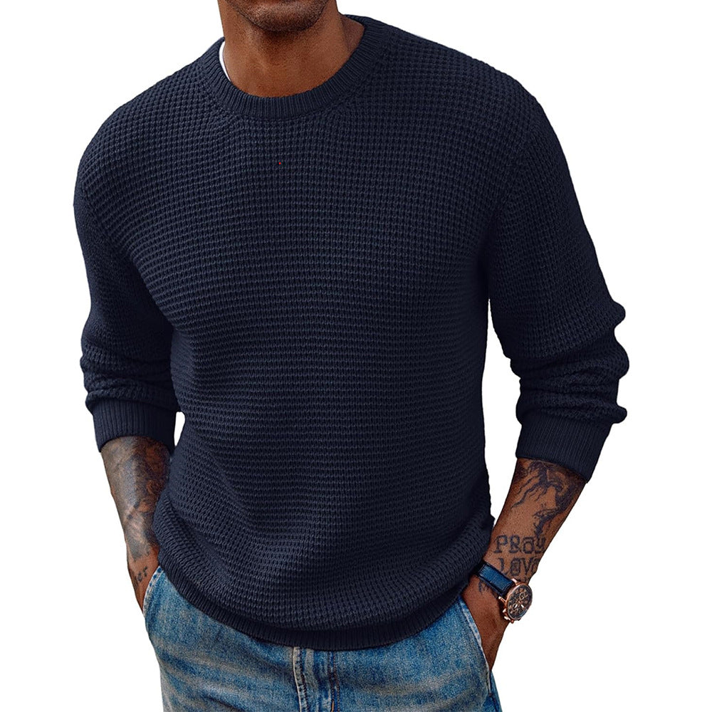 Men's ribbed sweater, view 2