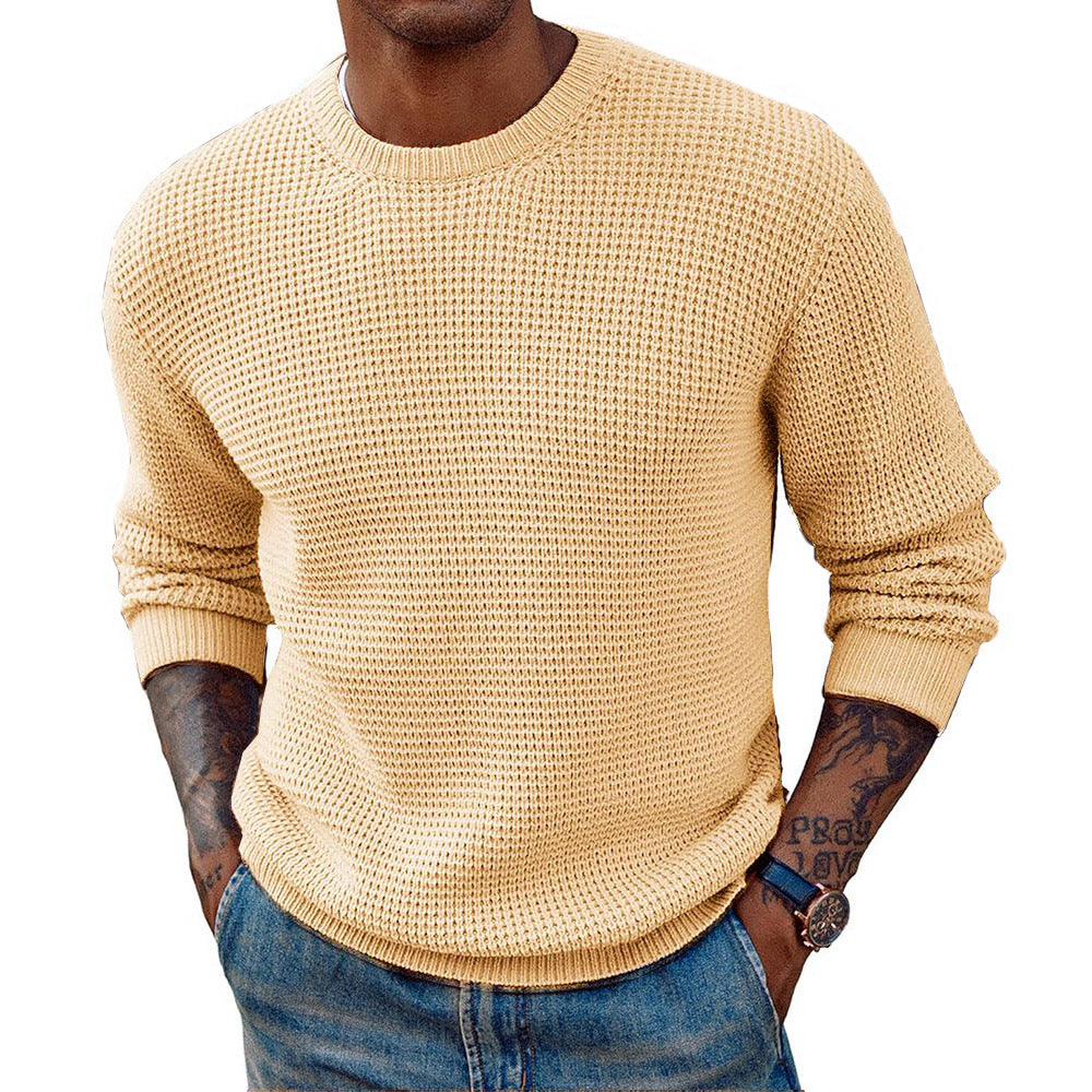 Men's ribbed sweater, view 4