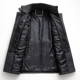 Men's longline coat, view 6