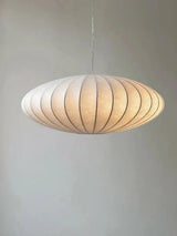 Elegant Silk Crown Crystal Pendant Light Fixture - Luxurious Chandelier for Home Decor