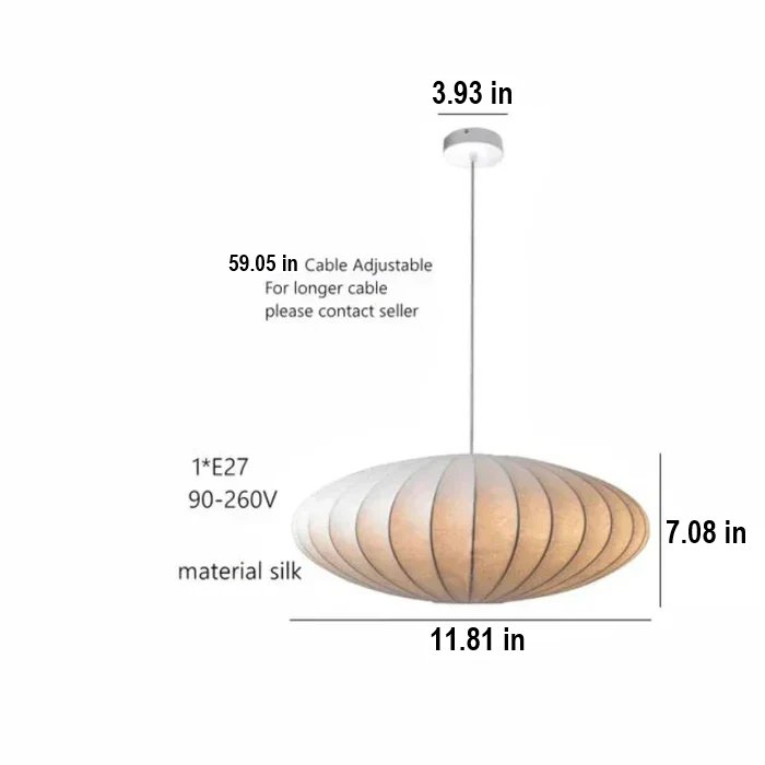 Elegant Silk Crown Crystal Pendant Light Fixture - Luxurious Chandelier for Home Decor