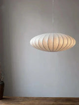Elegant Silk Crown Crystal Pendant Light Fixture - Luxurious Chandelier for Home Decor