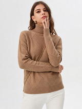 Women's longline sweater, view 1