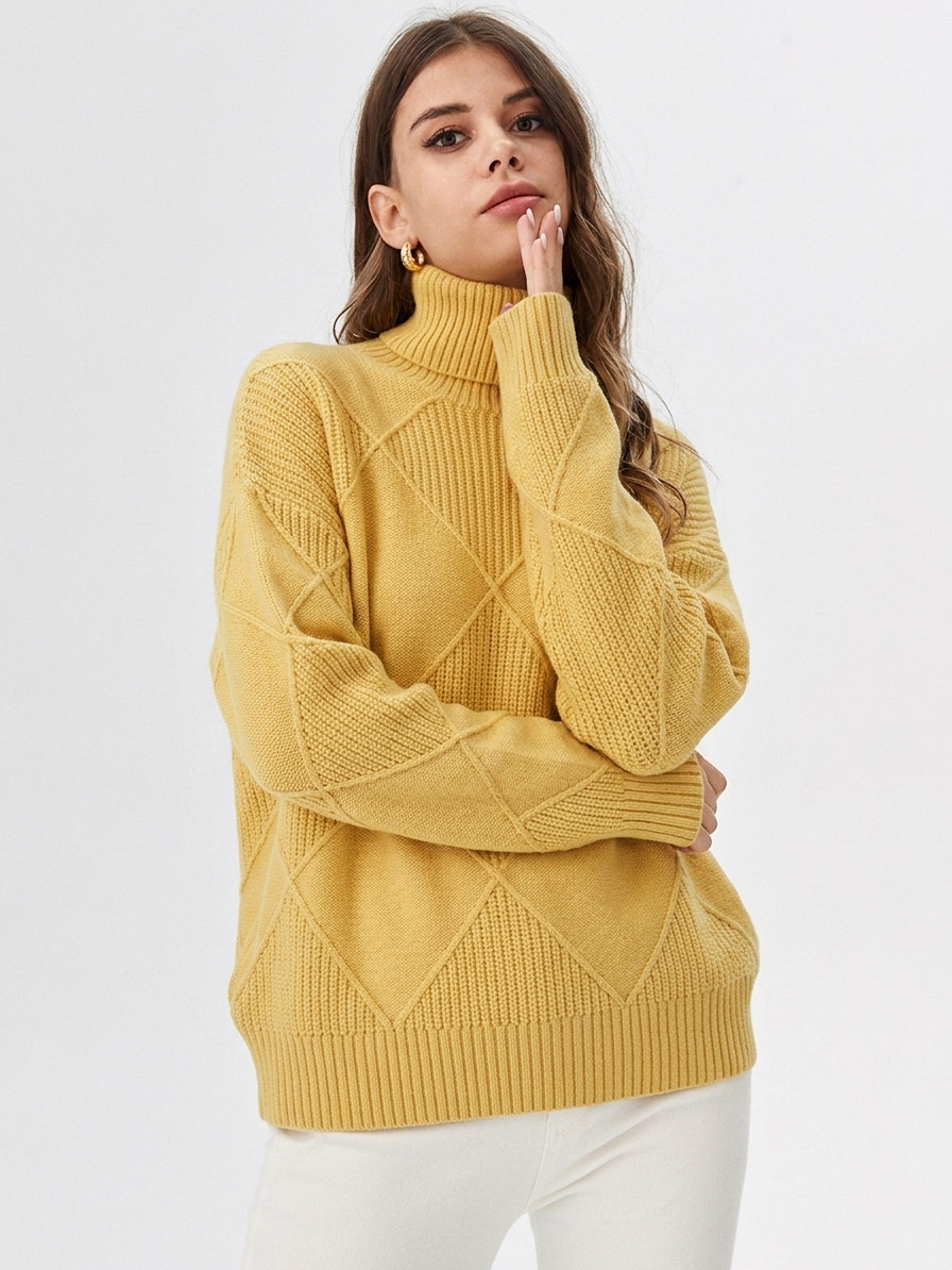 Women's longline sweater, view 5