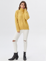 Women's longline sweater, view 6
