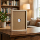 SKETCHBOX Wooden Look Display Frame with Built-In Storage – Stylish and Functional Home Decor