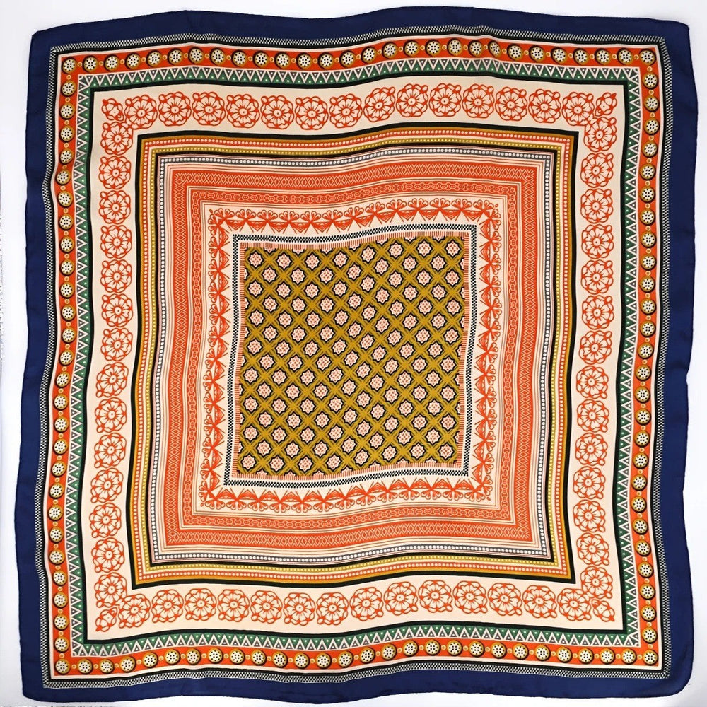 BowLift | Retro Korean Style Faux Silk Scarf