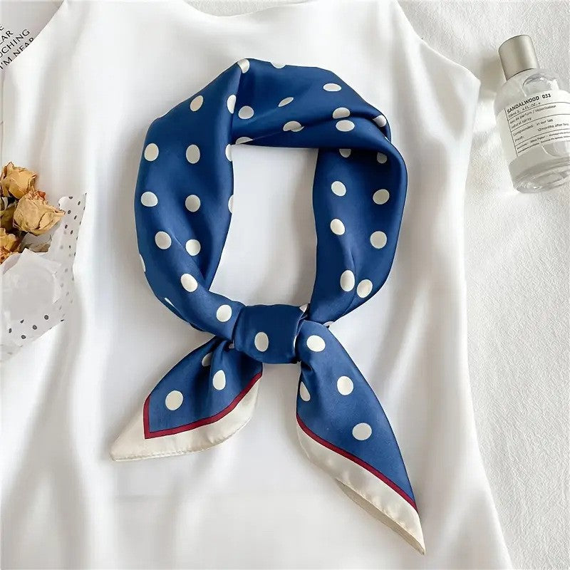 BowLift | Retro Korean Style Faux Silk Scarf