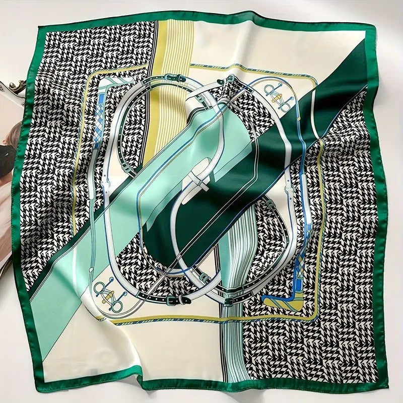 Kalsten | Retro Korean Style Faux Silk Scarf