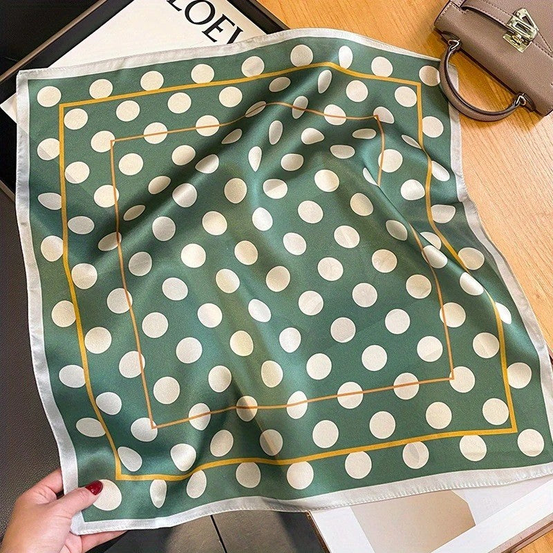 BowLift | Retro Korean Style Faux Silk Scarf