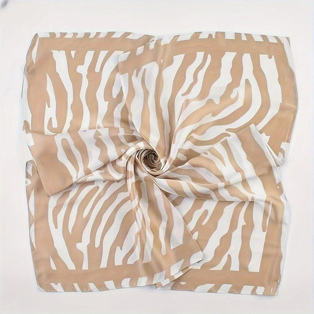 Kalsten | Retro Korean Style Faux Silk Scarf