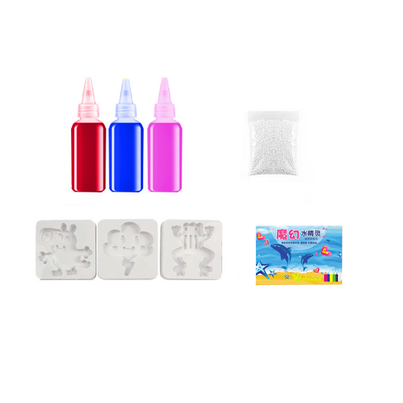 Kids Water Magic Craft Set – 12 Colors, Non-Toxic & Figure Molding