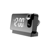 Digital Projection Alarm Clock – 180° Ceiling Projection, 7-Inch LED & Dual Alarm