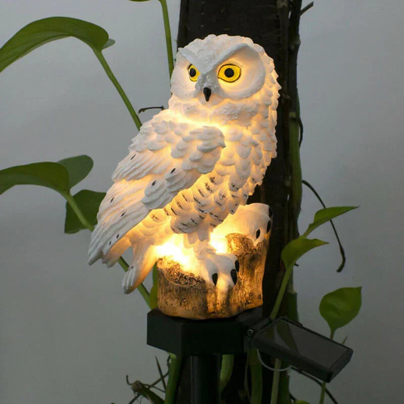 OwlGlow – Solar-Powered Owl Garden Lamp