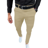 Boaz Slim Fit Stretch Men's Trousers - Comfortable & Stylish Casual Pants for Everyday Wear