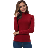 Petra Slim Fit Women's Turtleneck - Stylish & Comfortable Knit Top for Every Season