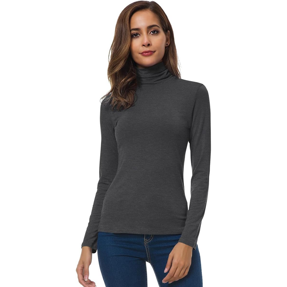 Petra Slim Fit Women's Turtleneck - Stylish & Comfortable Knit Top for Every Season
