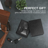 CarbonVault Slim RFID-Blocking Carbon Fiber Wallet with Money Clip - Ultra-Lightweight & Secure
