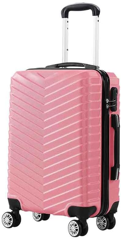 Rosemont Hard Shell Carry-On Luggage with TSA Lock & 360° Spinner Wheels – Lightweight & Durable Travel Suitcase