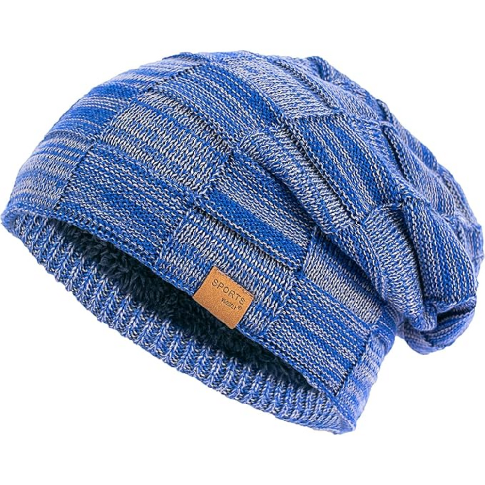 Cozy Luca Slouch Beanie - Warm Knitted Winter Hat for Ultimate Comfort and Style