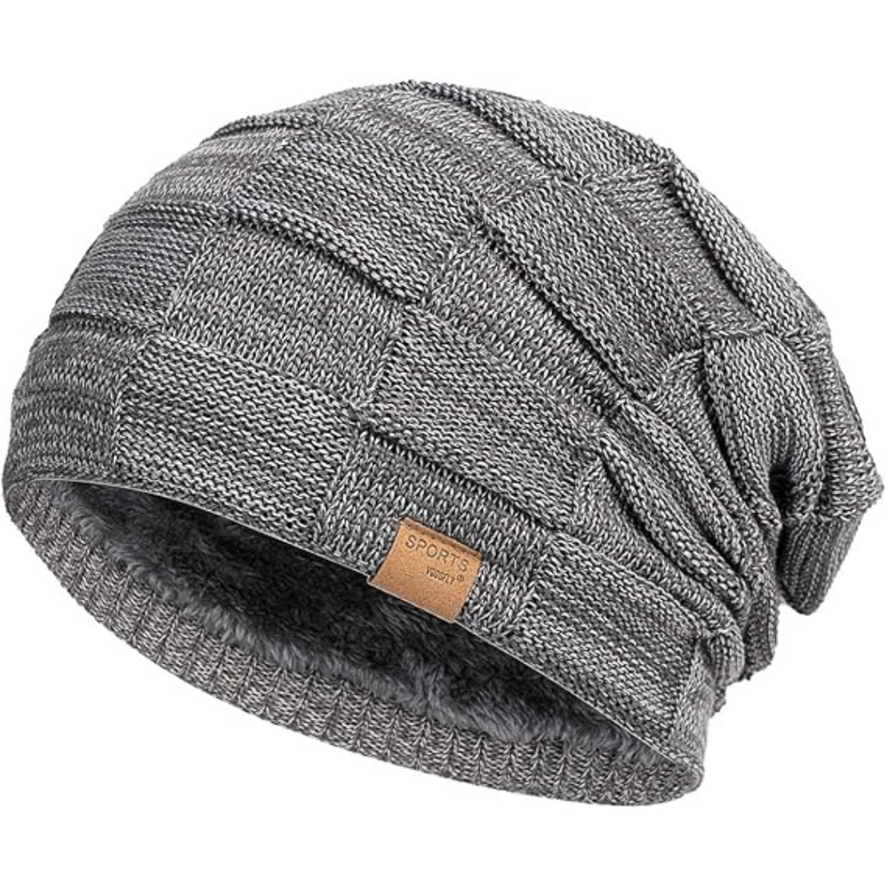Cozy Luca Slouch Beanie - Warm Knitted Winter Hat for Ultimate Comfort and Style