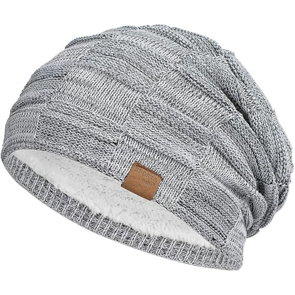 Cozy Luca Slouch Beanie - Warm Knitted Winter Hat for Ultimate Comfort and Style