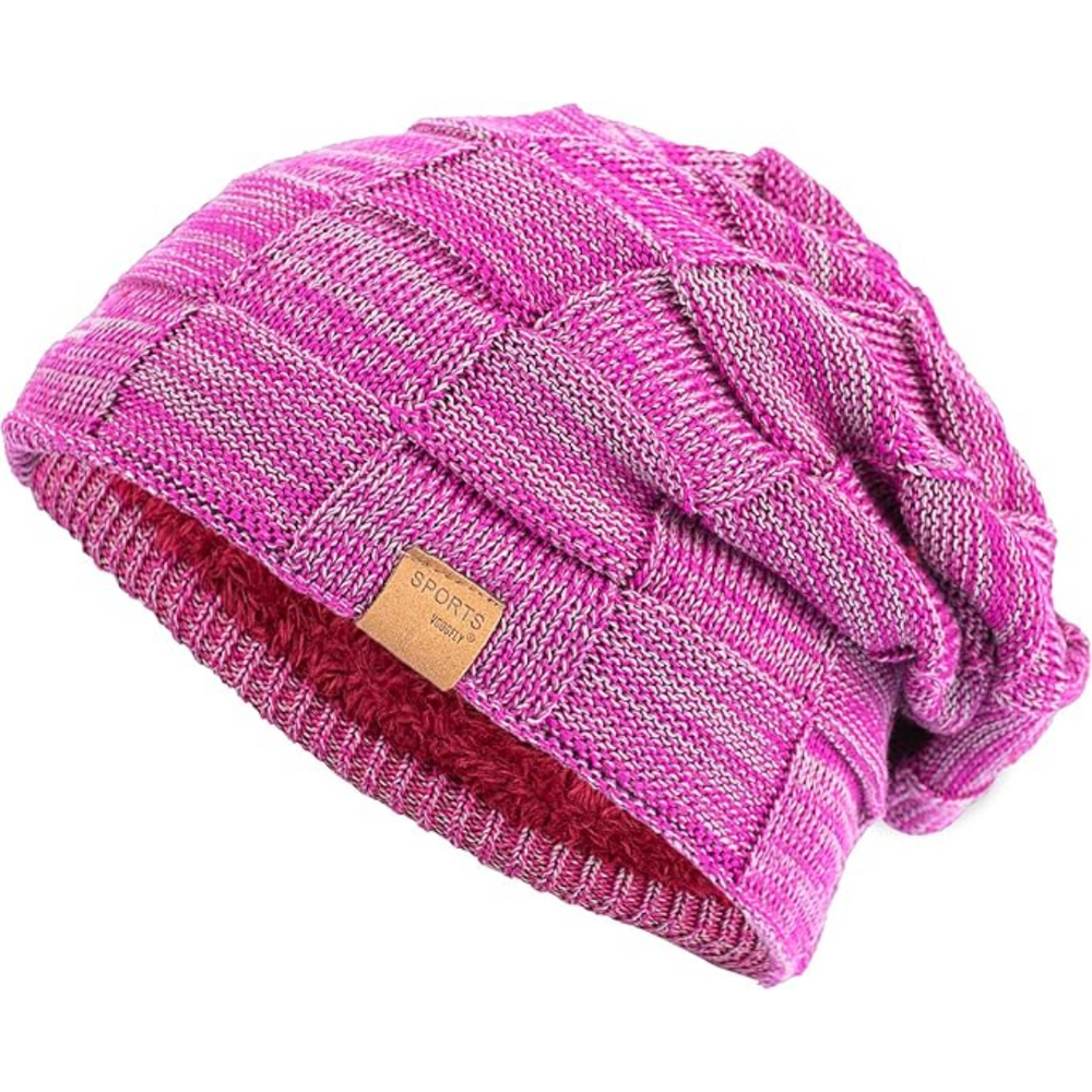 Cozy Luca Slouch Beanie - Warm Knitted Winter Hat for Ultimate Comfort and Style