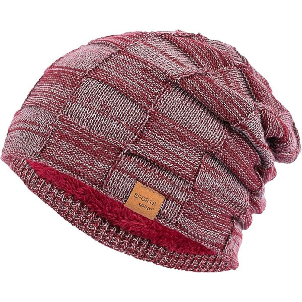 Cozy Luca Slouch Beanie - Warm Knitted Winter Hat for Ultimate Comfort and Style