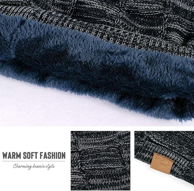 Cozy Slouchy Knitted Beanie for Women - Luca | Stylish Winter Hat for Warmth & Comfort