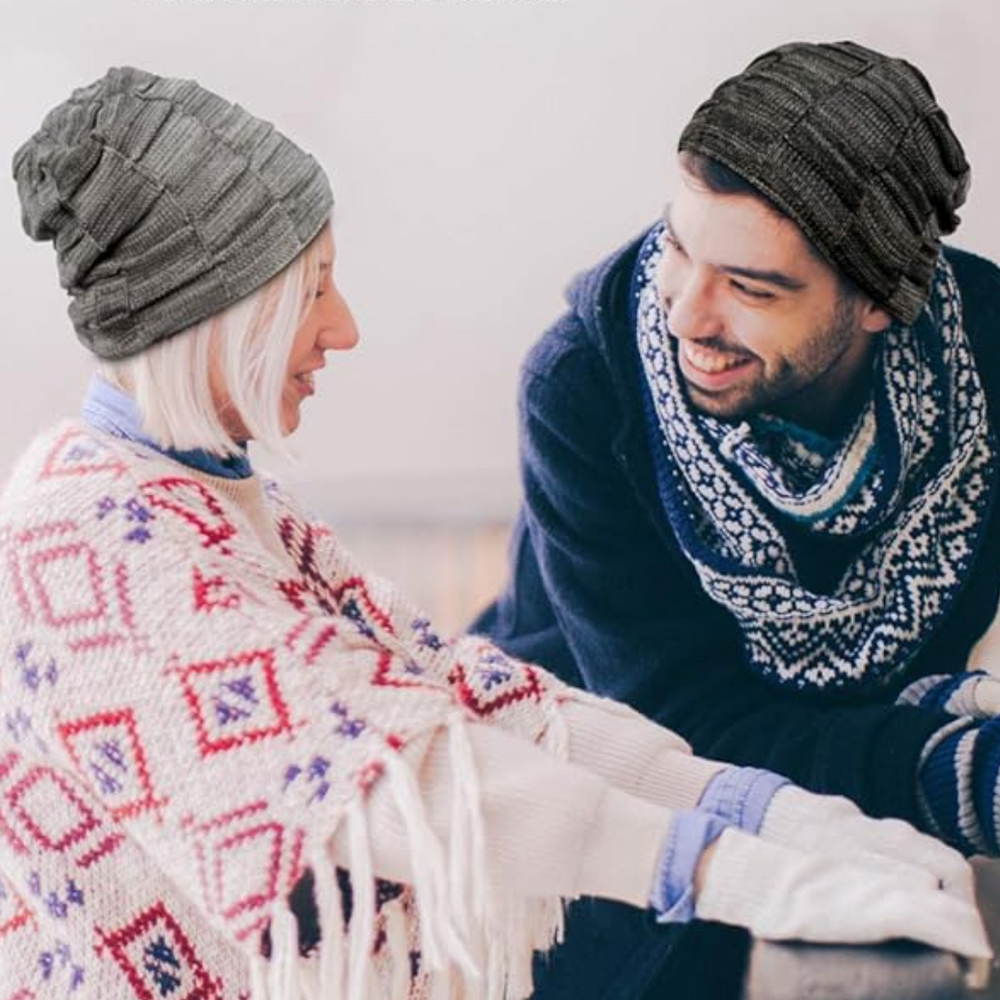 Cozy Slouchy Knitted Beanie for Women - Luca | Stylish Winter Hat for Warmth & Comfort