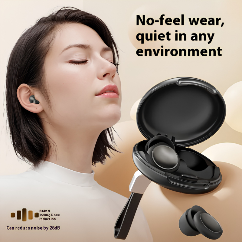 Enhanced Product Title: **SlumberNest Sleep Plugs - 33dB Noise-Canceling Earplugs for Ultimate Peaceful Sleep & Comfort**