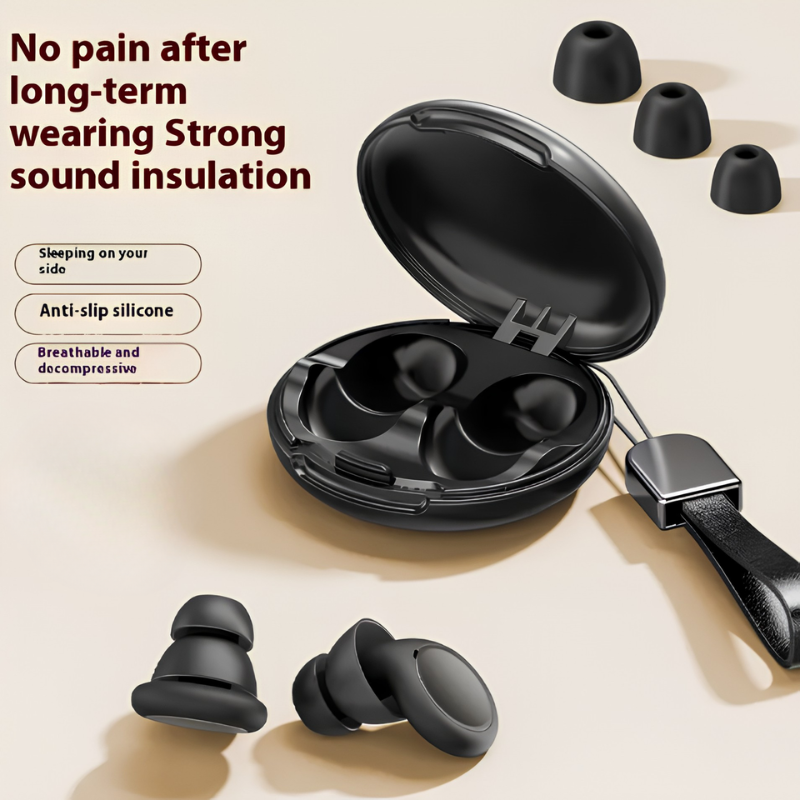 Enhanced Product Title: **SlumberNest Sleep Plugs - 33dB Noise-Canceling Earplugs for Ultimate Peaceful Sleep & Comfort**