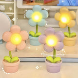 BlossomGlow Small Flower Relaxing Table Lamp - Elegant Floral Design for Soothing Ambiance