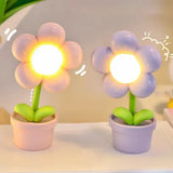 BlossomGlow Small Flower Relaxing Table Lamp - Elegant Floral Design for Soothing Ambiance