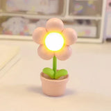 BlossomGlow Small Flower Relaxing Table Lamp - Elegant Floral Design for Soothing Ambiance