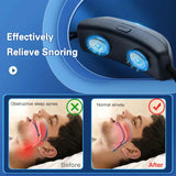 EMS Pulse Snore Stopper Device - Portable Sleep Aid for Peaceful Nights | Effective Anti-Snoring Solution