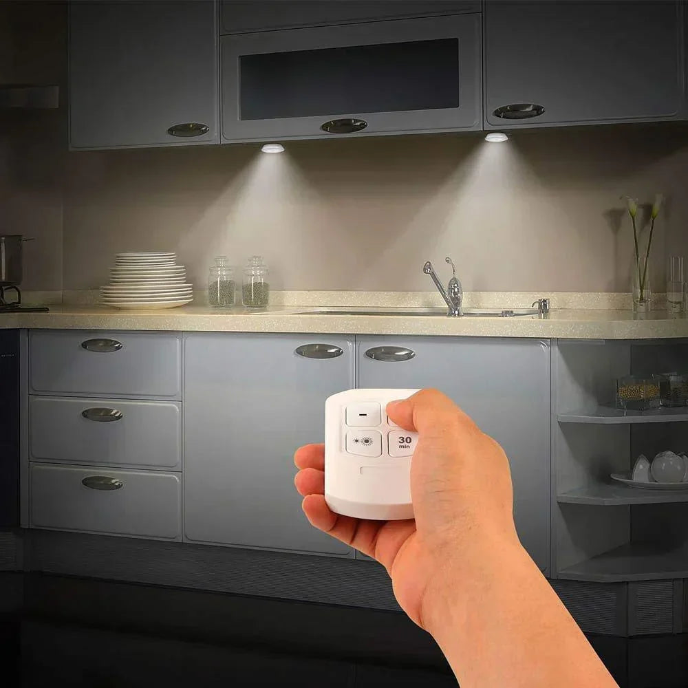 SmartGlow LED Lighting with Energy-Saving Standby Function - Adjustable Brightness & Remote Control