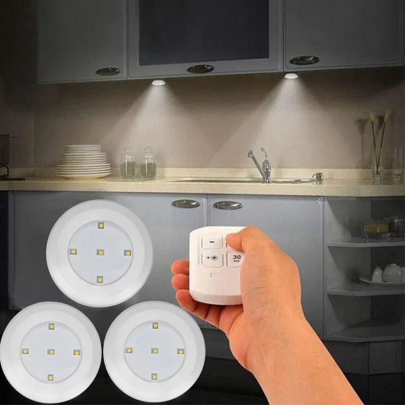SmartGlow LED Lighting with Energy-Saving Standby Function - Adjustable Brightness & Remote Control