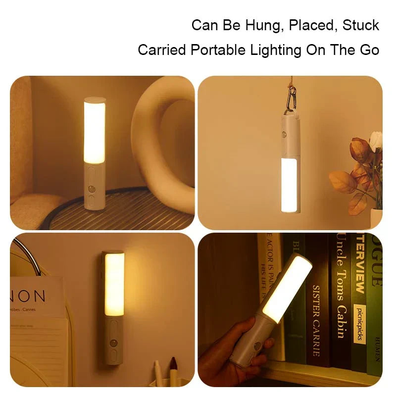 Smart LED Motion Sensor Night Light - Lumos | Energy-Efficient, Auto-On/Off, Adjustable Brightness